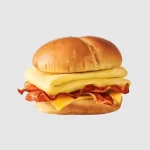 Bacon, Egg and Cheese Brioche Breakfast Sandwich