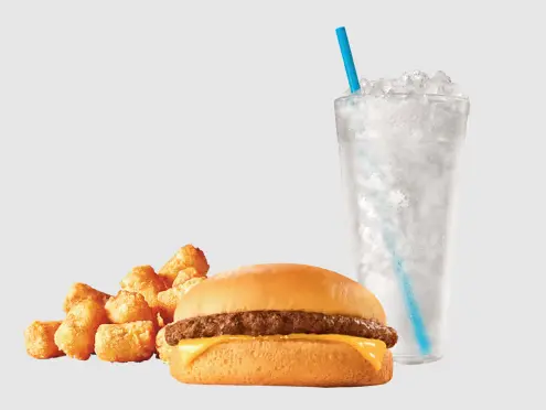 Plain Cheeseburger Combo