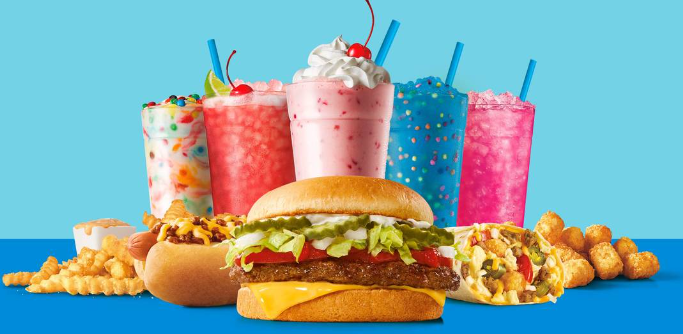 Sonic Delivery Menu